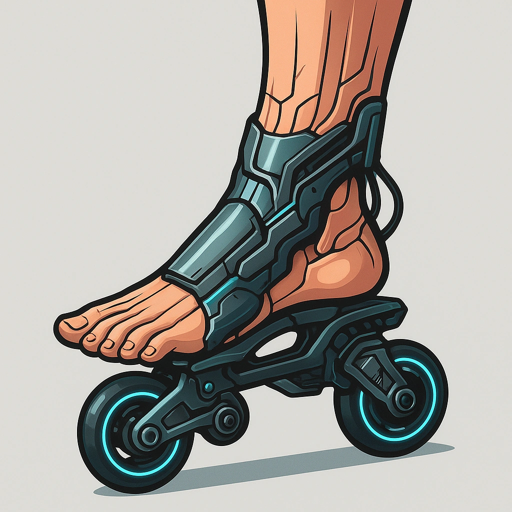 Speed Feet rollerblades