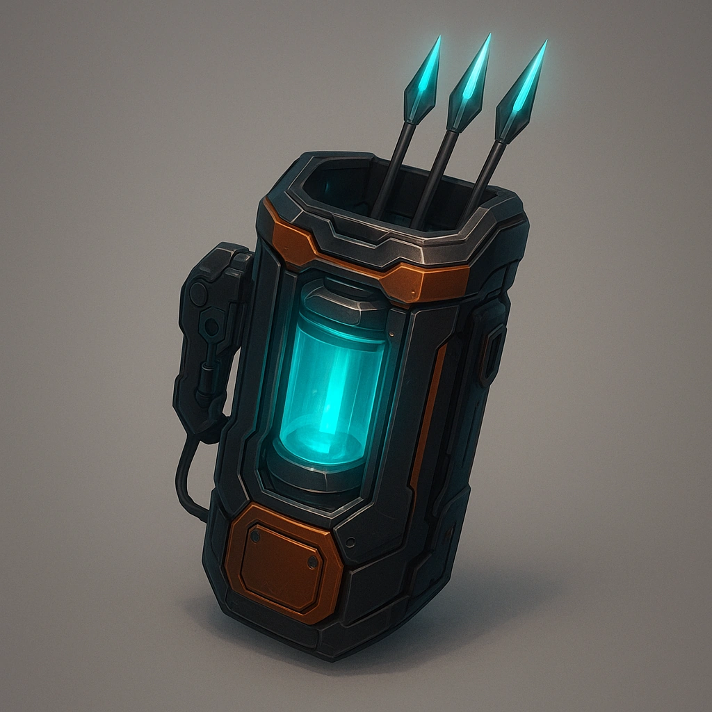 Quantum Charging Quiver Module