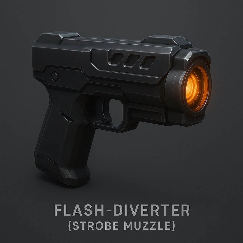 Flash-Diverter (Strobe Muzzle)